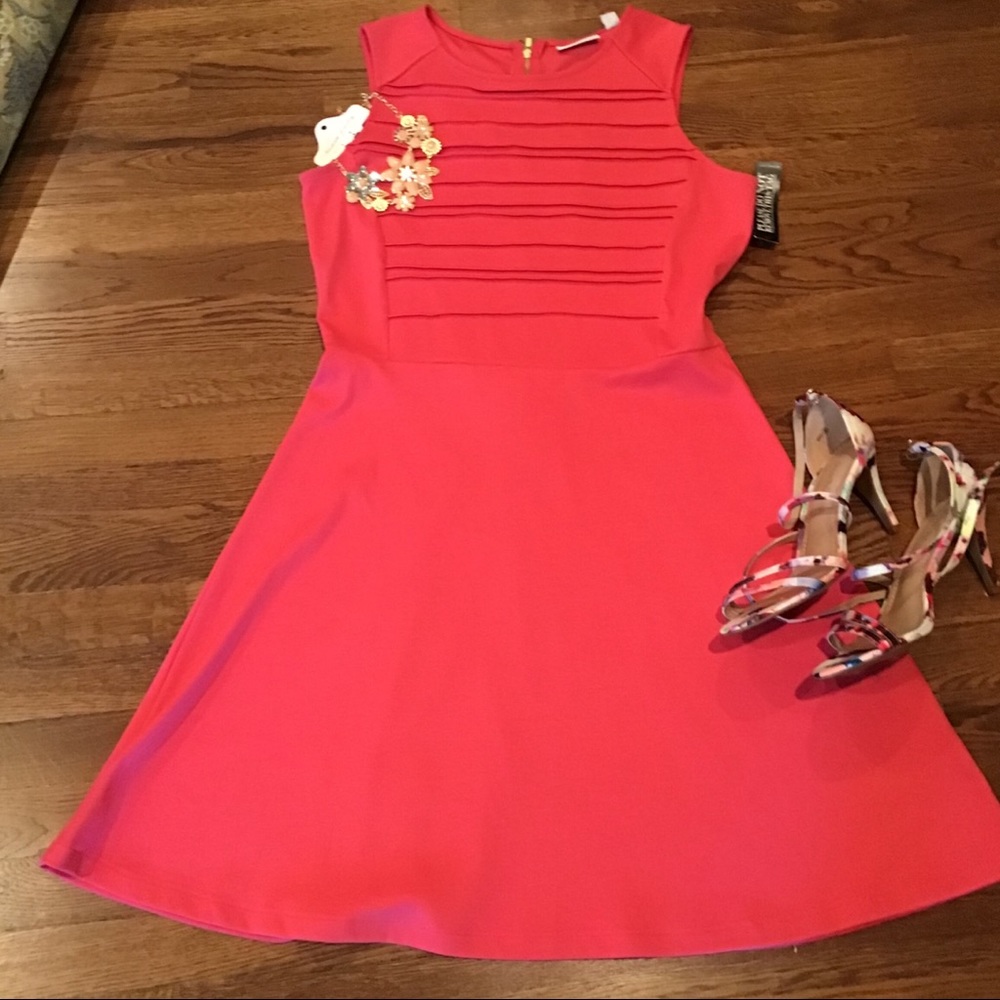 NY and Co. red dress